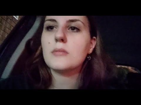 ASMR IN THE 7/11 CARPARK 🚦⛽ Gum chewing chat ~