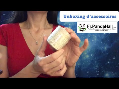 ASMR * Unboxing accessoires  Pandahall Selected