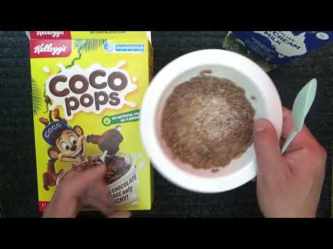 ASMR - Whispering & Eating Coco Pops - Australian Accent - Discussing in a Quiet Whisper & Crinkles