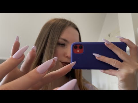 1 minute ASMR camera tapping and scratching…💤