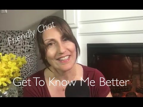 ASMR Friendly Chat By Fireside | Get To Know Me Better! | Ramble Video