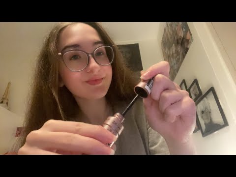 Best friend does your makeup ASMR💄| Personal Attention | Soft spoken
