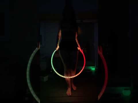 Relaxing LED Hula Hoop Meditation🎶