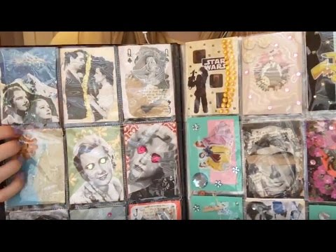 ASMR Artist Trading Cards Show and Tell (New Cards)