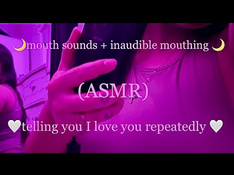telling you ~I love you~ repeatedly (asmr 1am✨)