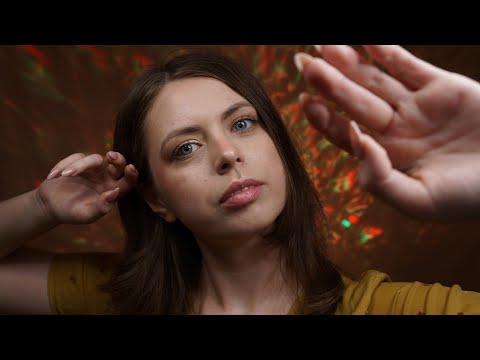 [ASMR] 😌 Relaxing Reiki Cleansing From Bad Energy And Stress | Layered sounds, Hand Movements