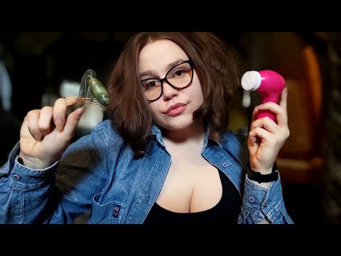 ASMR | 5 minute SPA treatment 💚~ personal attention roleplay *Fast*