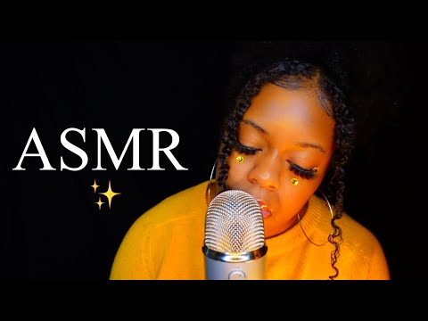 ASMR ✨ SLOW VS FAST LAYERED MOUTH SOUNDS + TRIGGERS 💛 (EXPERIMENTAL✨)
