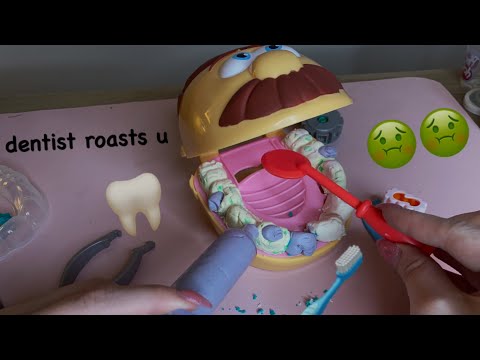 ASMR Dentist Roasts You At Your Appointment🥴(roleplay)