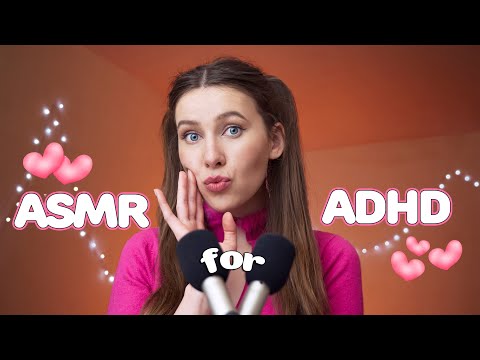 ASMR for ADHD | Fast & Aggressive Triggers (mouth sounds, pay attention, tapping + visual triggers)