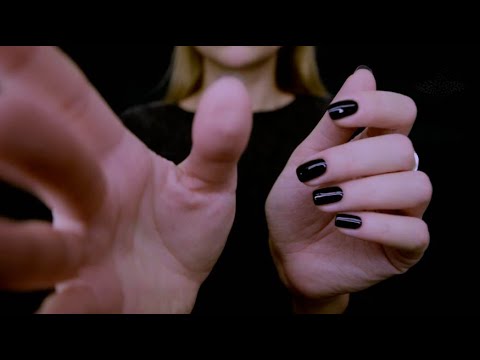 ASMR Hand movements Face Touching | Up Close | Visual | Slime Sound | Lens touching No talking