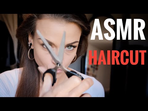 ASMR Gina Carla 💇🏻‍♀️ Scissors and Hair! What‘s Happening?