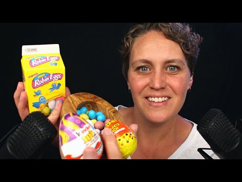 ASMR Candy Packaging Sound Assortment | No Eating | Easter Candy Whisper Ramble