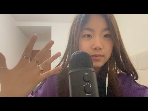 ASMR finger fluttering with rings