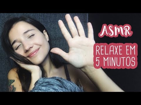 ASMR MÉTODO PARA RELAXAR EM 5 MINUTOS Português Br (técnica japonesa dormir rápido 5 minutos)