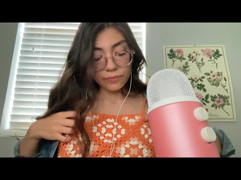 ASMR Fast & Aggressive Triggers- Rambles, Hand Sounds, Scratching, Mouth Sounds + 🧡