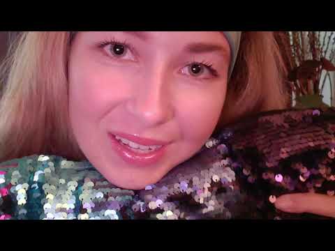 ASMR by P.A.R. ~ ASMR Reiki "Super Sleepy Sequin Pillow Tingles" *EXTREME TRIGGERS* Tucking YOU in