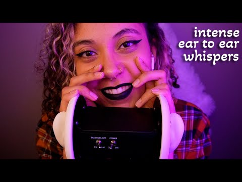 *EAR TO EAR* Close Whispers & Ear Attention ~ ASMR