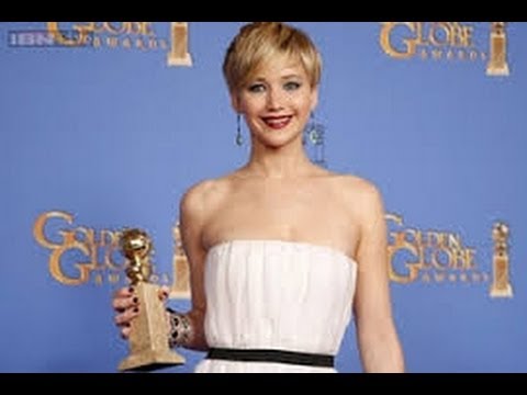 Jennifer Lawrence Wins Supporting Actress at Golden Globe Awards !