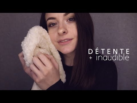 ASMR FRANCAIS ⚪️ DÉTENTE + inaudible | layered whispers, face touching