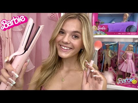 ASMR Getting You Ready On The Set Of Barbie 💅🏻💕🛍🎀