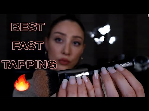 ASMR BEST FAST AND AGGRESSIVE 🔥TAPPING & OTHER RANDOM TRIGGERS