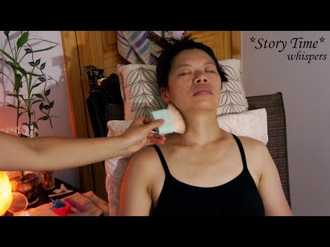 ASMR *Story Time Whispers* Scalp Scratch, Neck Massage, Ear Cleaning (Embarassing Childhood Memory)