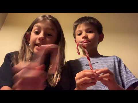 ASMR eating elder canes w/ Ben edible mini
