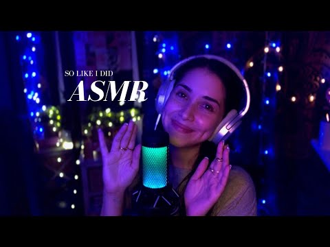 ASMR ☁️ Let me put you to sleep 💤 Mouth sounds, tapping, inaudible whispers