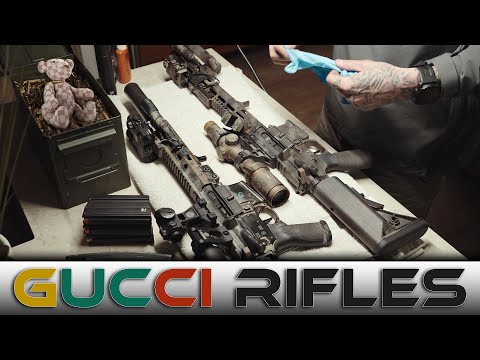 ASMR Detail Cleaning My Most GUCCI Guns