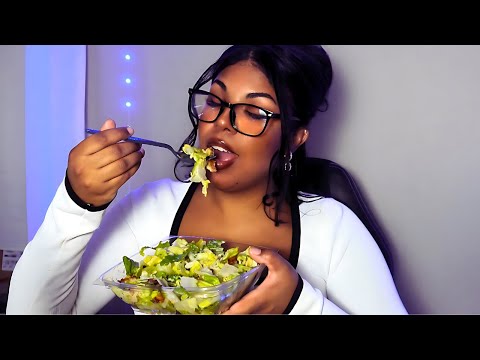 ASMR Your Favorite Teacher Has a Personal Convo W/You While Eating Salad