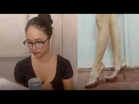 🔴ASMR: LIBRARIAN ROLEPLAY (Part 1) HIGH HEELS TAPPING/BOOK TAPPING -Soft Spoken Female Voice