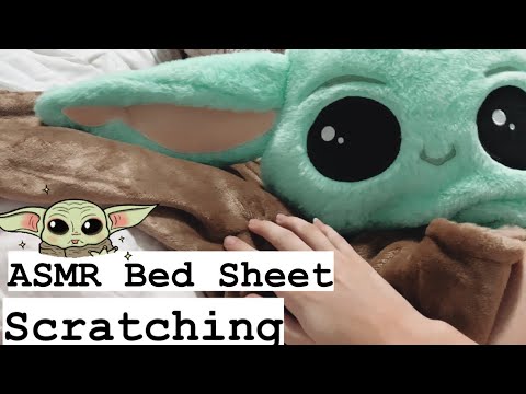 ASMR Scratching On Bed Sheets/ Mouh Sounds!