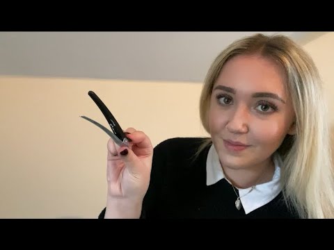 ASMR Putting Clips In Your Hair (Personal Attention)