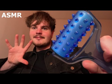 Lofi Fast & Aggressive ASMR Blue Roller Only! Camera Tapping & Scratching, Build Up & Hand Sounds