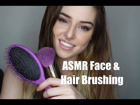 ASMR Personal Attention/ Face and Hair Brushing