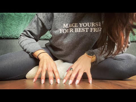 ASMR - Fast and Aggressive Floor Tapping and Scratching - No Talking - Lofi Tapping