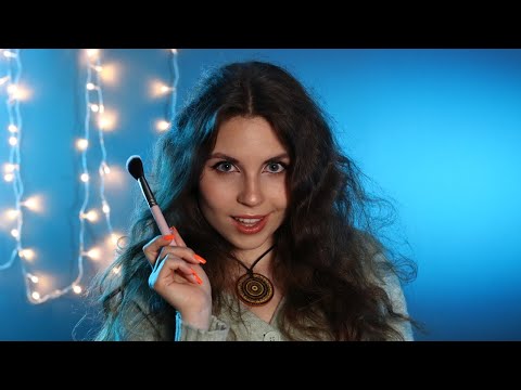 ASMR Layered MOUTH SOUNDS For Ultimate Relaxation + Gentle Mic Brushing💙💚💙