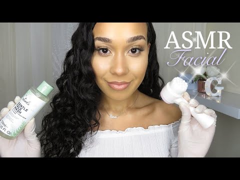 ASMR Dermatologist Skin Exam & Facial ROLEPLAY |Personal Attention