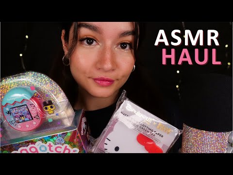 ASMR Relaxing Show & Tell Haul (Whispering, Tapping, Triggers)