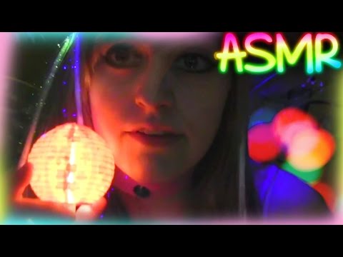 ASMR 【 Colorful Lanterns ░ Quick Tingle 】♡ Fairy Role Play, Glowing, Petting, Ear to Ear  ♡