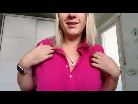 ASMR Fast and Aggressive pink shirt scratching