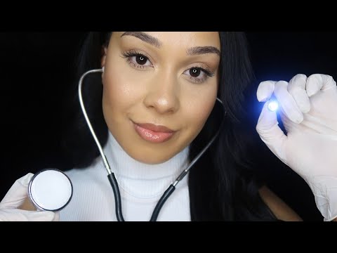 [ASMR] DOCTOR VISIT ROLEPLAY | Treating Your Wounds, Lights, Gloves, Spray Sounds...