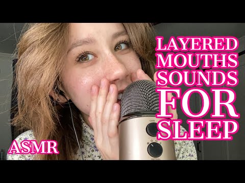 ASMR | layered mouth sounds for sleep and tingles 💤