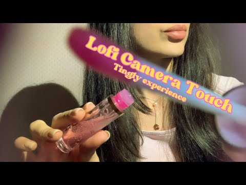 ASMR Makeup FAST AND AGRESSIVE No talking (camera touch, scratching, tapping) LOFI