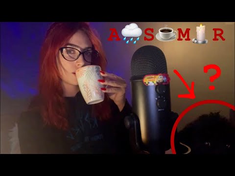 ASMR☕️ Tomamos un café juntos💘 (bajoneado pochoclos y pastelito de batata) Asmr Español Argentina