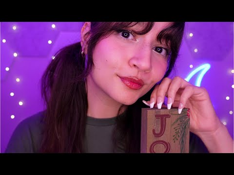 ASMR *Extremely Brain Tingly* Fast Wood Tapping & Tongue Clicking (TkTk, Mouth Sounds, Long Nails)