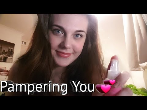 ASMR || Pampering you 💕 | Self love & Personal Attention ||