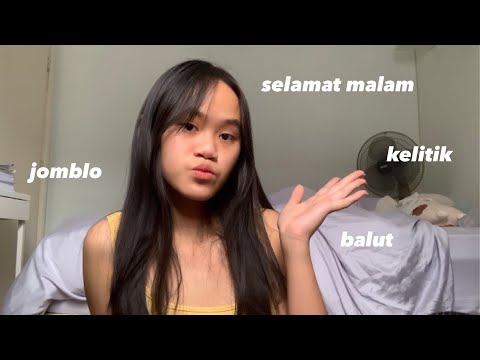 ASMR Indonesian trigger words | bahasa Indonesia, random tingly words