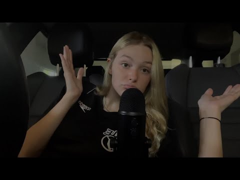 ASMR IN FRENCH🇫🇷 (relaxxxx in the car)